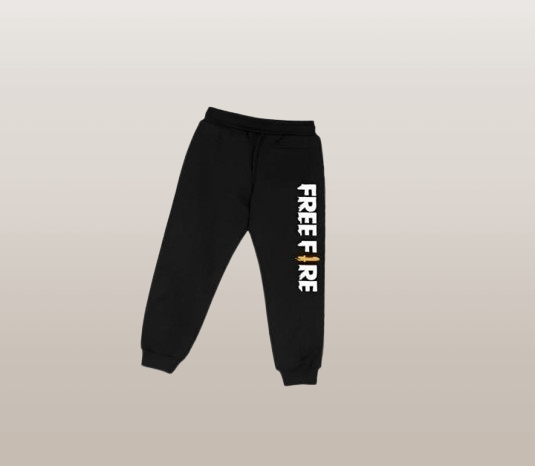 Kids Printed Yellow Black Tracksuit